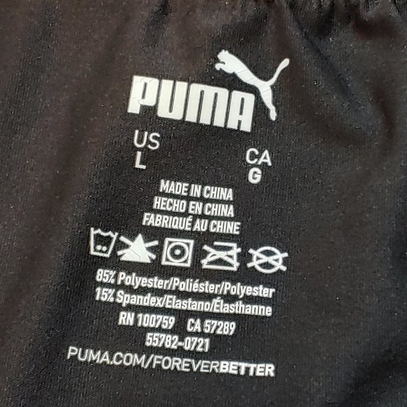 Excellent Used Condition Men's PUMA Performance Boxer Briefs Black Size Large - Picture 11 of 11